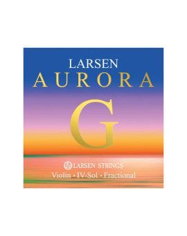 Cuerda violín Larsen Aurora 4ª Sol Medium 1/8