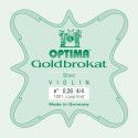 Cuerda violín Optima Goldbrokat 1001 1ª Mi lazo 0.26 Medium 4/4