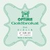 Cuerda violín Optima Goldbrokat 1001 1ª Mi lazo 0.26 Medium 4/4