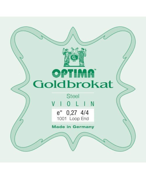 Cuerda violín Optima Goldbrokat 1001 1ª Mi lazo 0.27 Hard 4/4
