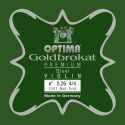 Cuerda violín Optima Goldbrokat Premium 1051 1ª Mi Bola 0.26 Medium 4/4