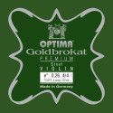 Cuerda violín Optima Goldbrokat Premium 1051 1ª Mi lazo 0.26 Medium 4/4
