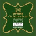 Cuerda violín Optima Goldbrokat Premium 24K Gold 1061 1ª Mi lazo 0.27 Strong 4/4