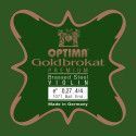 Cuerda violín Optima Goldbrokat Premium Brassed 1071 1ª Mi Bola 0.27 Strong 4/4