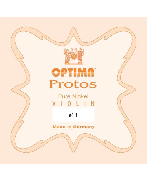 Cuerda violín Optima Protos 1011 1ª Mi Bola Medium 1/8