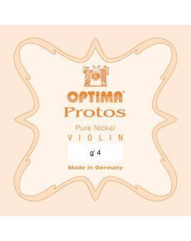 Cuerda violín Optima Protos 1014 4ª Sol Medium 1/2
