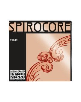 Cuerda violín Thomastik Spirocore S-12A 3ª Re aluminio Medium 4/4