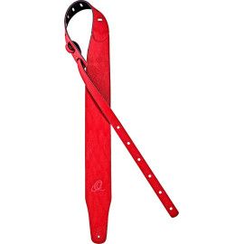 OSVG-75RD VEGAN GUIT. STRAP RE