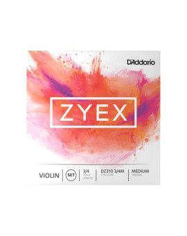 Cuerda violín D'Addario Zyex DZ312 2ª La 3/4 Medium