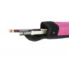Estuche arco violín/viola/cello Rapsody 85 Rosa