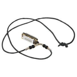ARMON MINI HARP NECKLACE BLACK