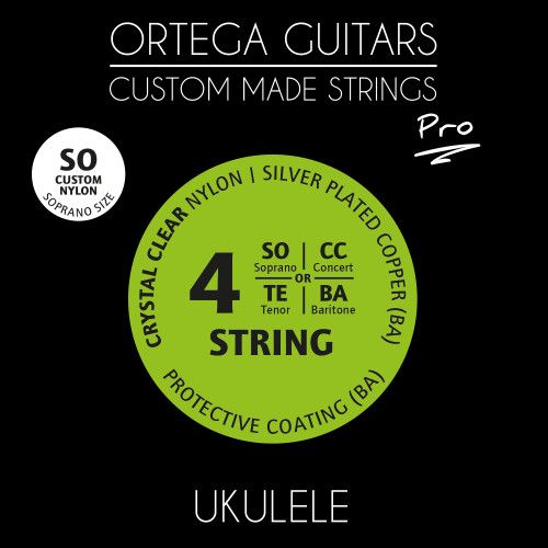 UKE SOPRANO PRO STRINGS CRYSTA