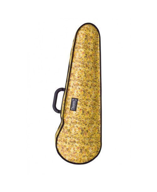 Funda violín Bam HO2002XLF Hoody Flower forma para modelo 2002XL 4/4 Amarillo