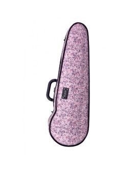 Funda violín Bam HO2002XLF Hoody Flower forma para modelo 2002XL 4/4 Rosa