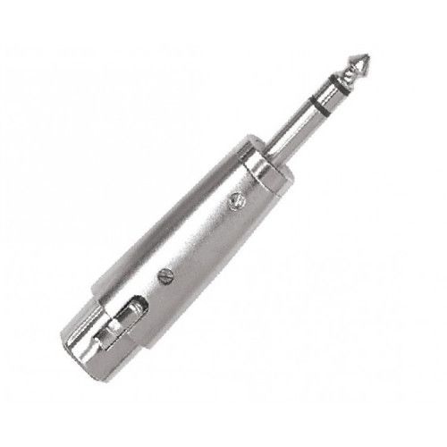 ADAPTADOR METAL XLR H./JACK M.