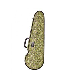 Funda violín Bam HO2002XLF Hoody Flower forma para modelo 2002XL 4/4 Verde