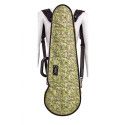 Funda violín Bam HO2002XLF Hoody Flower forma para modelo 2002XL 4/4 Verde