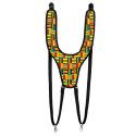 MDJS1SI DESIGNER DJEMBE STRAP,