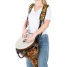 MDJS1SI DESIGNER DJEMBE STRAP,