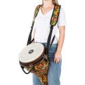 MDJS1SI DESIGNER DJEMBE STRAP,