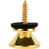 STRAP PIN PAIR GOLD