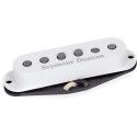 Scooped Strat Bridge White