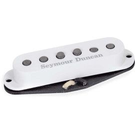 Scooped Strat Bridge White