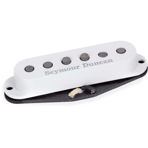 Scooped Strat Bridge White