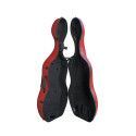 Estuche cello Artist Dynamic policarbonato 4/4 Rojo