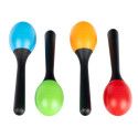 MARACAS SET, 4 UD (BL, GR, OR,