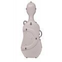 Estuche cello Bam 1001SW Classic con ruedas 4/4 Plateado