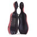 Estuche cello Bam 1001SW Classic con ruedas 4/4 Rojo