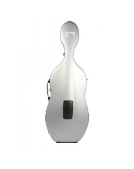 Estuche cello Bam Ajustable 4.4 Hightech 1002XL 4/4 Plateado