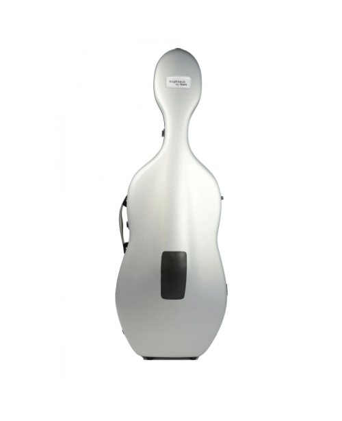 Estuche cello Bam Ajustable 4.4 Hightech 1002XL 4/4 Plateado