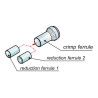 CONECTOR MINICON  STRAIN RELIE