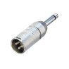ADAPTADOR XLRM 2 POLOS > PLUG