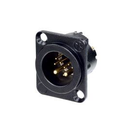 CONECTOR XLR CHASIS MACHO 8+2