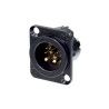 CONECTOR XLR CHASIS MACHO 8+2