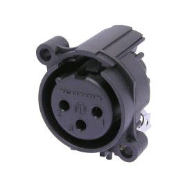 CONECTOR CHASIS XLR 3 POLOS HE