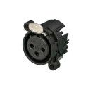 CONECTOR CHASIS XLR 3 POLOS HE