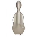 Estuche cello Bam SUP1005XL Slim 2.9 Suprême Hightech 4/4 Champagne/Plata