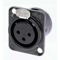 CONECTOR CHASIS XLR 3 POLOS HE