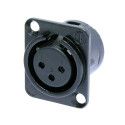 CONECTOR CHASIS XLR 3 POLOS HE