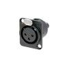 CONECTOR CHASIS XLR 3 POLOS HE