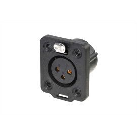 CONECTOR CHASIS XLR 3 POLOS HE