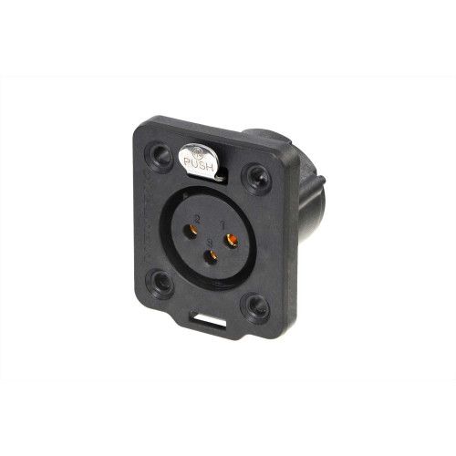 CONECTOR CHASIS XLR 3 POLOS HE