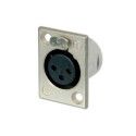 CONECTOR CHASIS XLR 3 POLOS HE