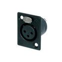 CONECTOR CHASIS XLR 3 POLOS HE