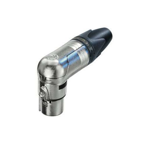 CONECTOR ACODADO XLR 3 POLOS H