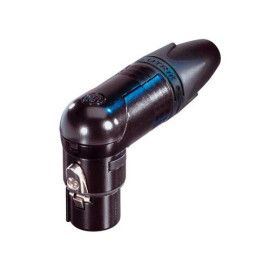 CONECTOR ACODADO XLR 3 POLOS H